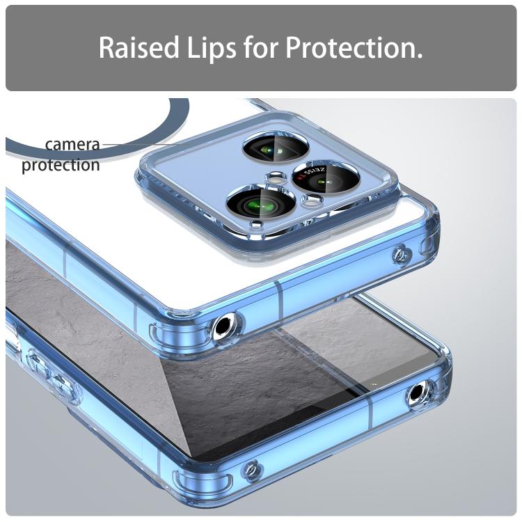 For Sony Xperia 1 VIII PC Hybrid TPU Airbag Shockproof MagSafe Phone Case