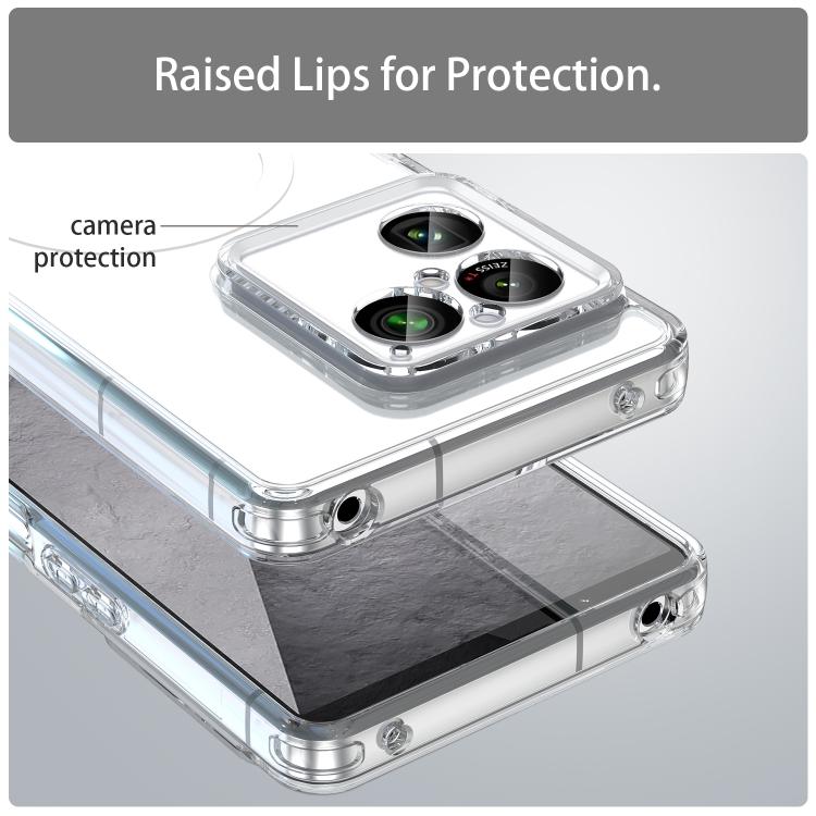For Sony Xperia 1 VIII PC Hybrid TPU Airbag Shockproof MagSafe Phone Case
