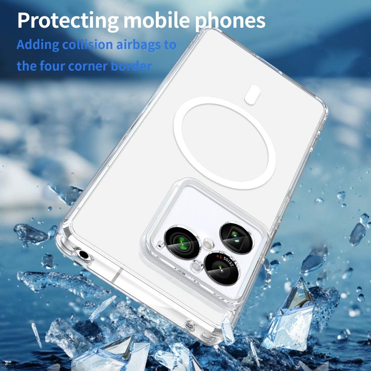 For Sony Xperia 1 VIII PC Hybrid TPU Airbag Shockproof MagSafe Phone Case