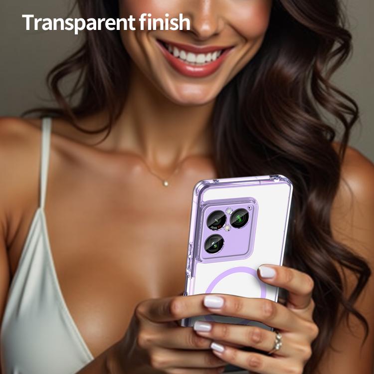 For Sony Xperia 1 VIII PC Hybrid TPU Airbag Shockproof MagSafe Phone Case