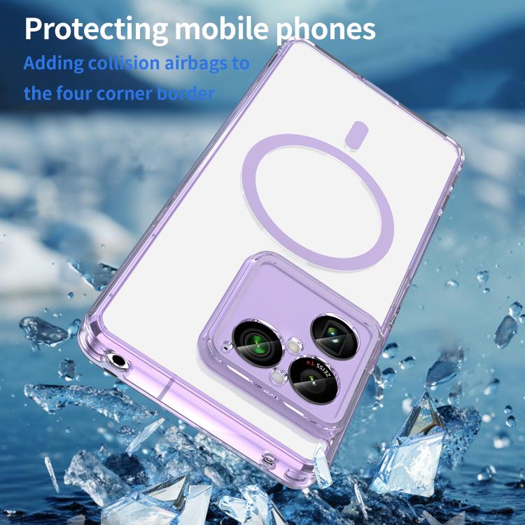 For Sony Xperia 1 VIII PC Hybrid TPU Airbag Shockproof MagSafe Phone Case