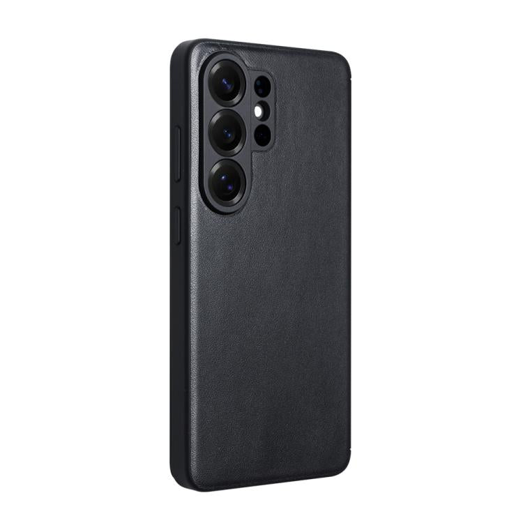 For Samsung Galaxy S26 Ultra 5G QIALINO Magnetic Genuine Leather Phone Case