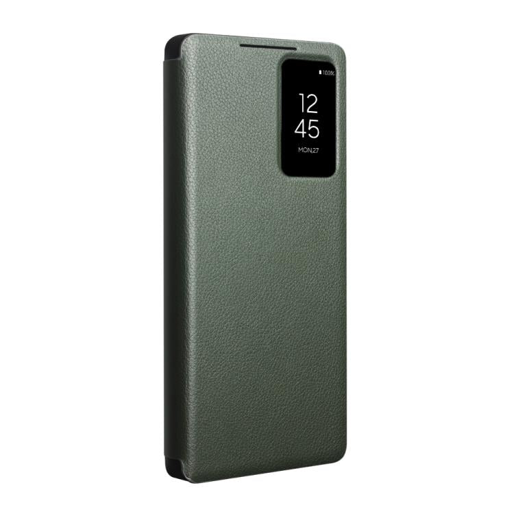For Samsung Galaxy S26 Ultra 5G QIALINO Magnetic Genuine Leather Phone Case