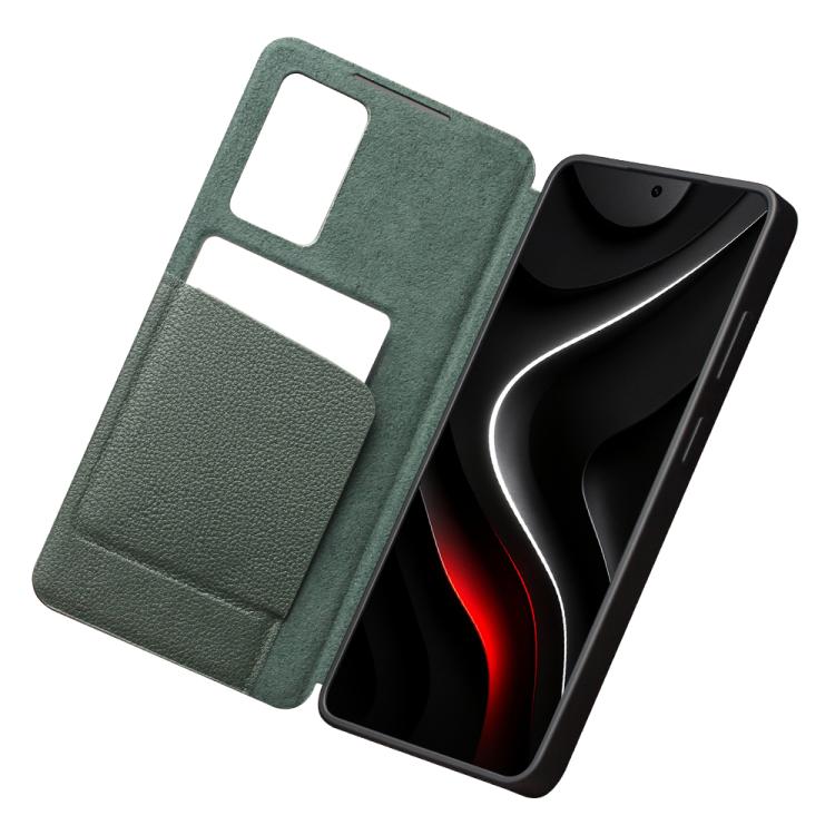For Samsung Galaxy S26 Ultra 5G QIALINO Magnetic Genuine Leather Phone Case