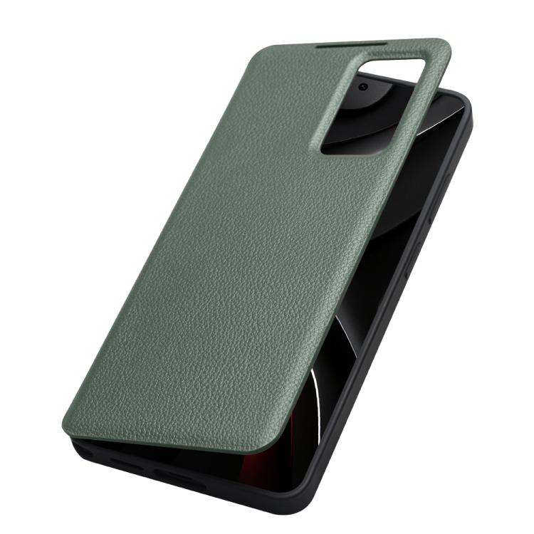 For Samsung Galaxy S26 Ultra 5G QIALINO Magnetic Genuine Leather Phone Case