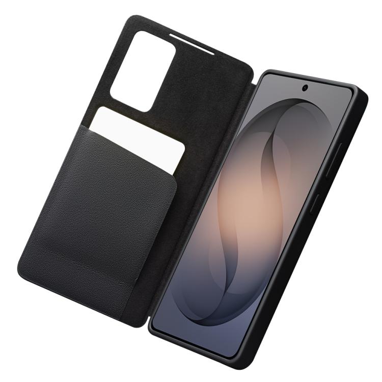 For Galaxy S26 5G QIALINO Magnetic Genuine Leather Phone Case