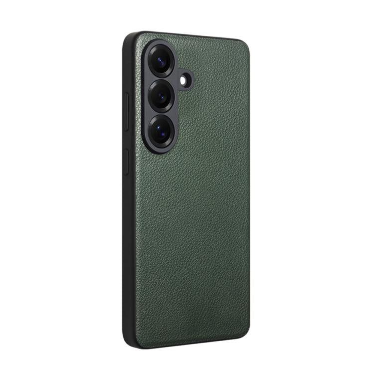 For Galaxy S26 5G QIALINO Magnetic Genuine Leather Phone Case