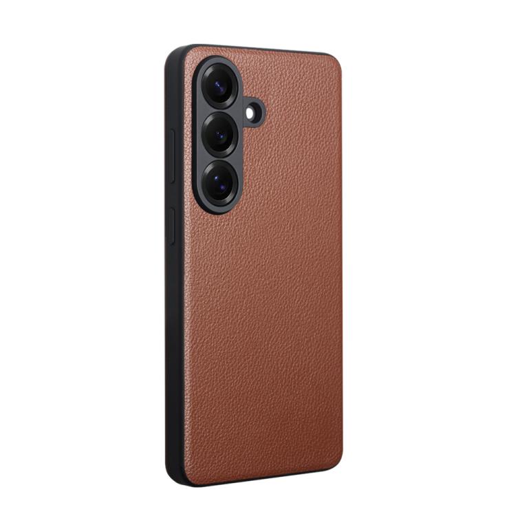 For Galaxy S26+ 5G QIALINO Magnetic Genuine Leather Phone Case