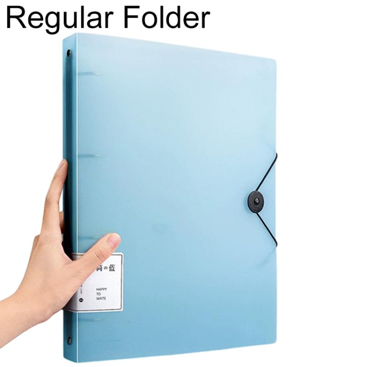 A4 Four-hole Document Storage Folder, Type:Regular Folder