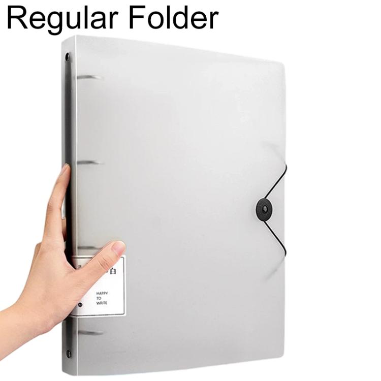 A4 Four-hole Document Storage Folder, Type:Regular Folder