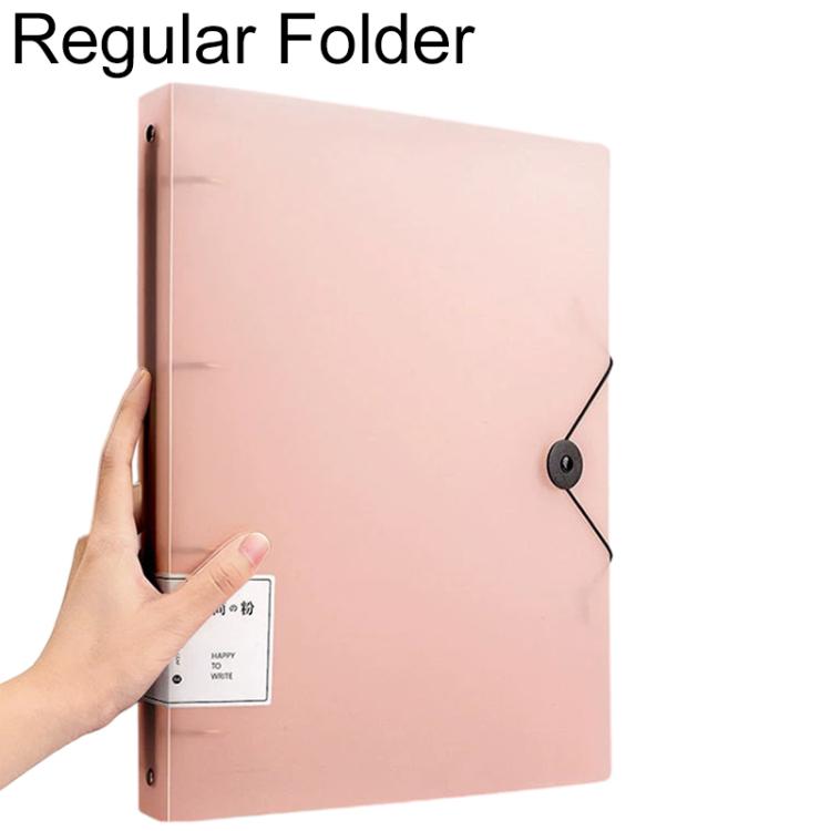 A4 Four-hole Document Storage Folder, Type:Regular Folder