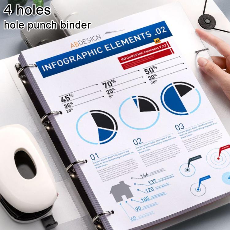 A4 Four-hole Document Storage Folder, Type:Upgrade Folder