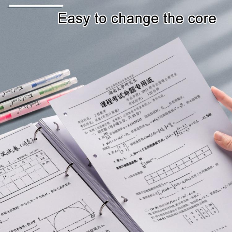 A4 Four-hole Document Storage Folder, Type:Regular Folder