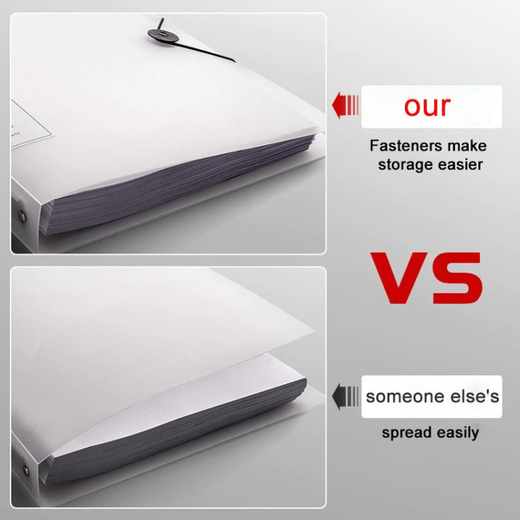 A4 Four-hole Document Storage Folder, Type:Regular Folder