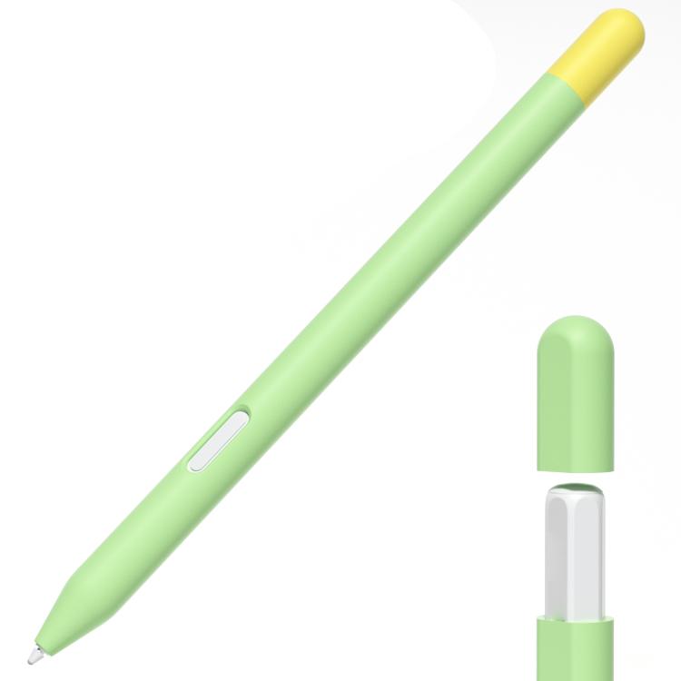 For Samsung Galaxy Tab S11 / S11 Ultra Stylus Pen Contrast Color Silicone Protective Case