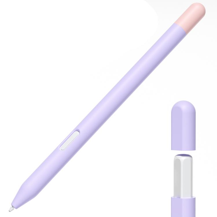 For Samsung Galaxy Tab S11 / S11 Ultra Stylus Pen Contrast Color Silicone Protective Case