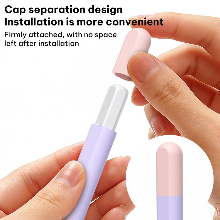 For Samsung Galaxy Tab S11 / S11 Ultra Stylus Pen Contrast Color Silicone Protective Case
