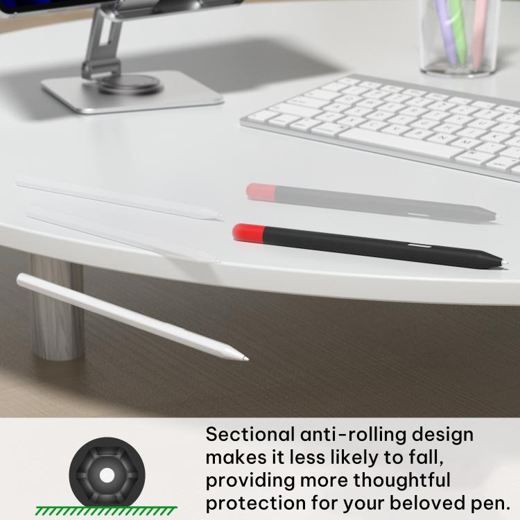For Samsung Galaxy Tab S11 / S11 Ultra Stylus Pen Contrast Color Silicone Protective Case