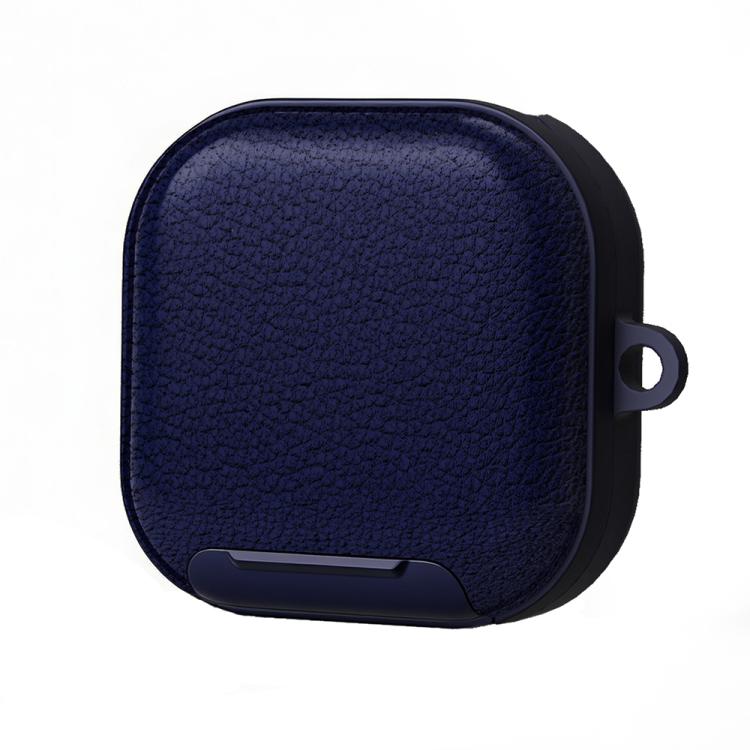 For Samsung Galaxy Buds4 / 4 Pro XDcase Lychee Texture Earbuds Case with Holder