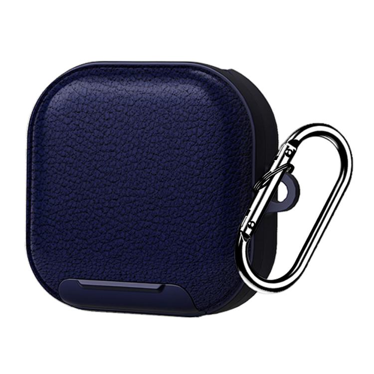 For Samsung Galaxy Buds4 / 4 Pro XDcase Lychee Texture Earbuds Case with Holder