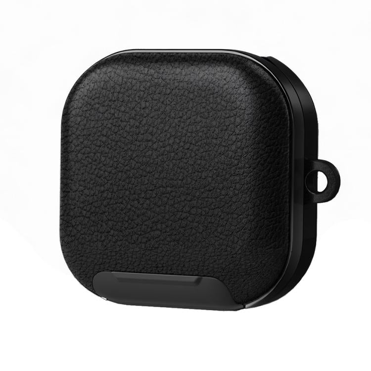For Samsung Galaxy Buds4 / 4 Pro XDcase Lychee Texture Earbuds Case with Holder