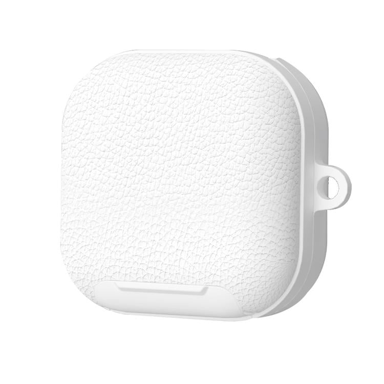 For Samsung Galaxy Buds4 / 4 Pro XDcase Lychee Texture Earbuds Case with Holder