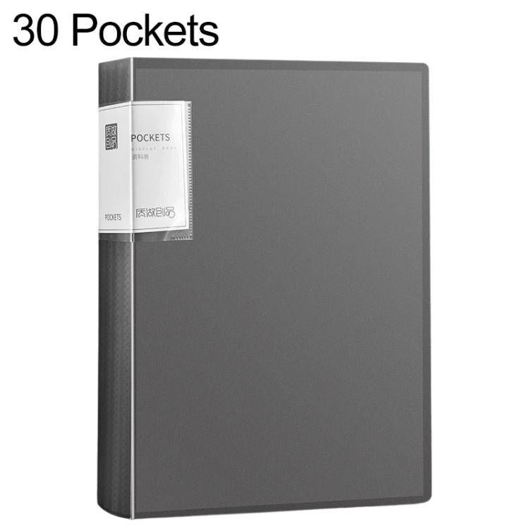 30 Pockets A4 Translucent Inner Pocket Document Storage Folder