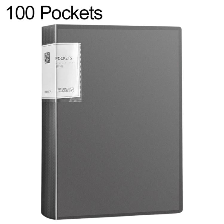 100 Pockets A4 Translucent Inner Pocket Document Storage Folder