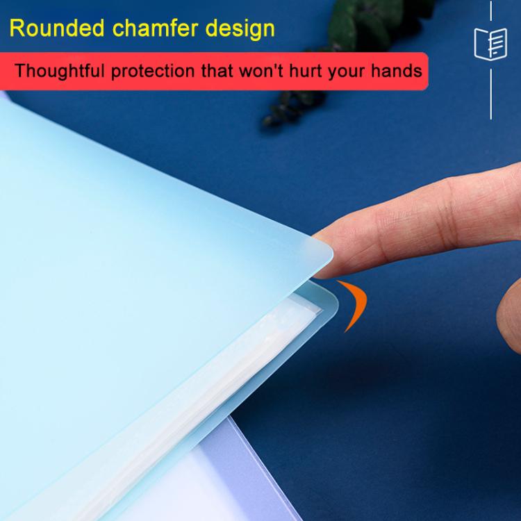 30 Pockets A4 Translucent Inner Pocket Document Storage Folder