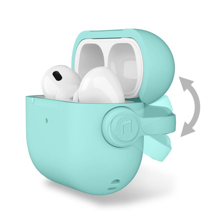 For AirPods Pro 3 XDcase Music Boy Macaron Earbud Case with Ring Buckle
