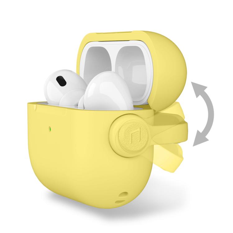 For AirPods Pro 3 XDcase Music Boy Macaron Earbud Case with Ring Buckle