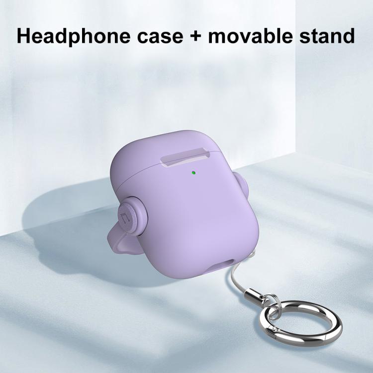 For AirPods 4 XDcase Music Boy Macaron Earbud Case with Ring Buckle