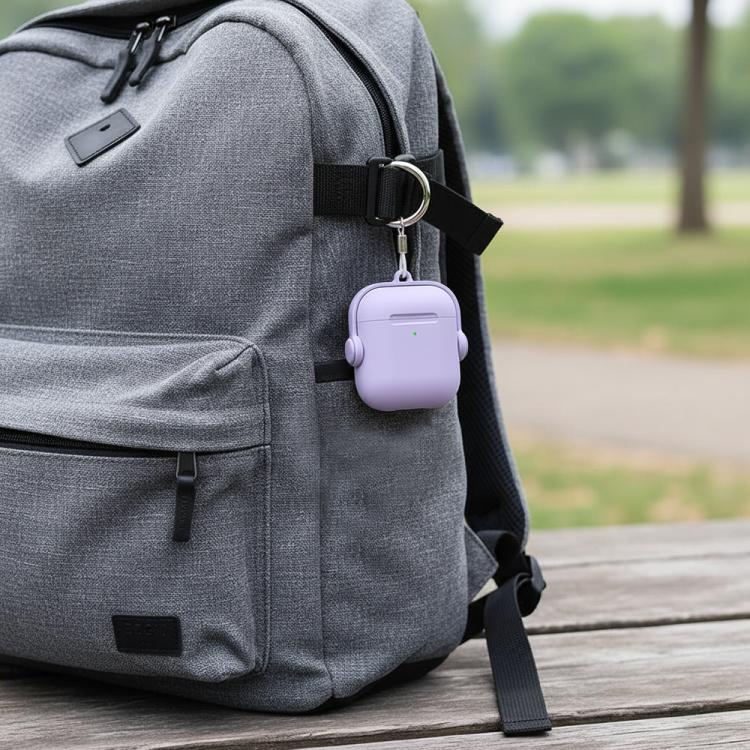 For AirPods 4 XDcase Music Boy Macaron Earbud Case with Ring Buckle