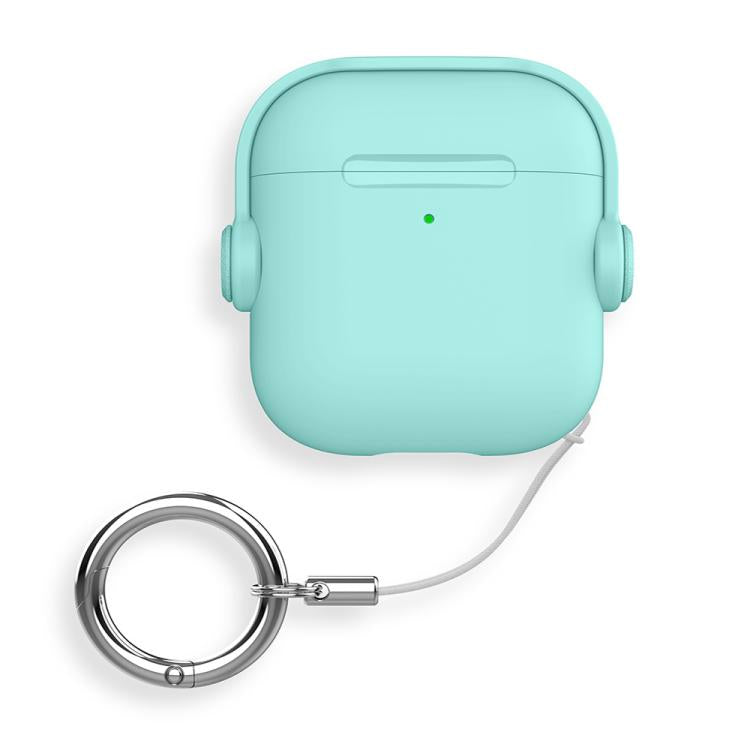 For AirPods 4 XDcase Music Boy Macaron Earbud Case with Ring Buckle