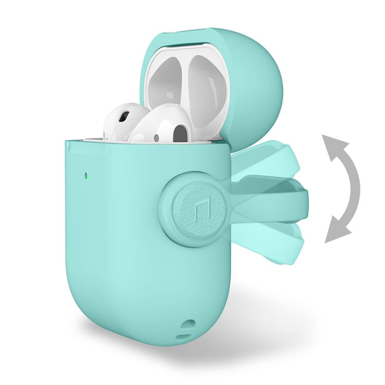For AirPods 4 XDcase Music Boy Macaron Earbud Case with Ring Buckle