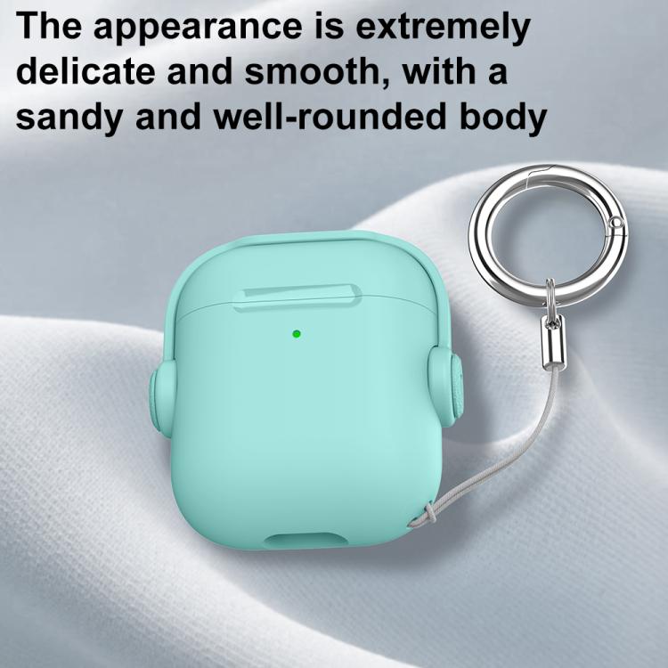 For AirPods 4 XDcase Music Boy Macaron Earbud Case with Ring Buckle