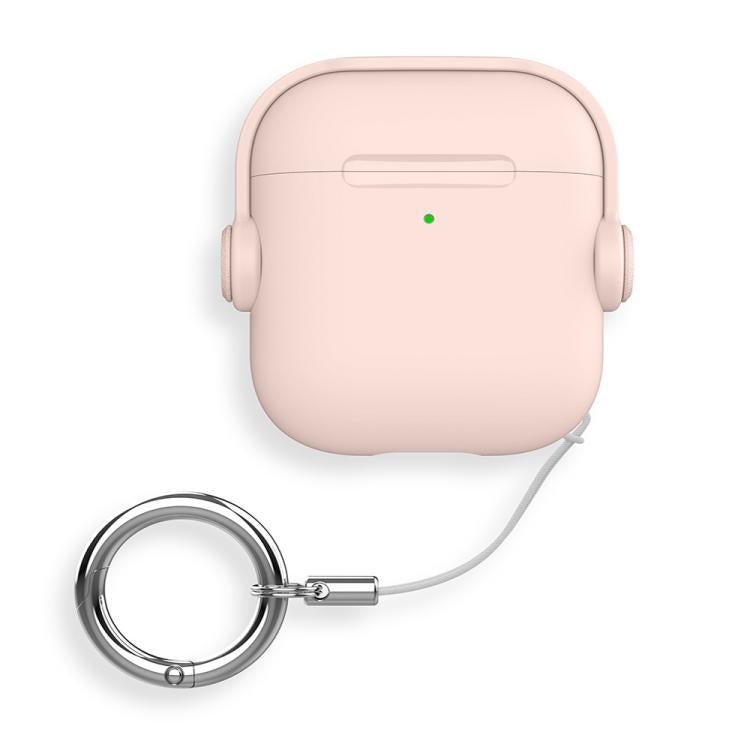 For AirPods 4 XDcase Music Boy Macaron Earbud Case with Ring Buckle