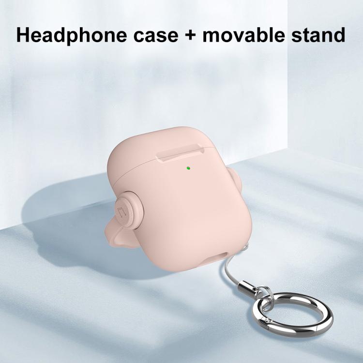 For AirPods 4 XDcase Music Boy Macaron Earbud Case with Ring Buckle