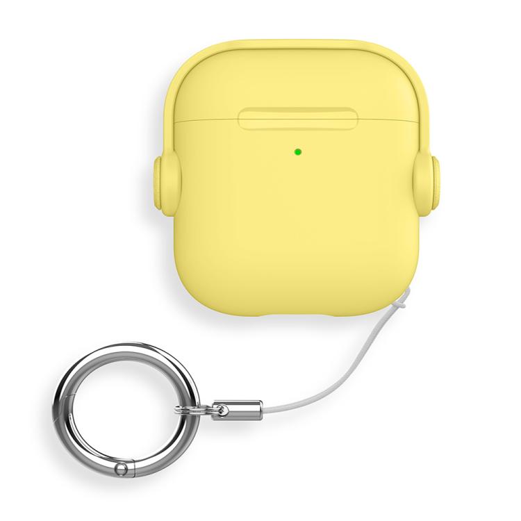 For AirPods 4 XDcase Music Boy Macaron Earbud Case with Ring Buckle