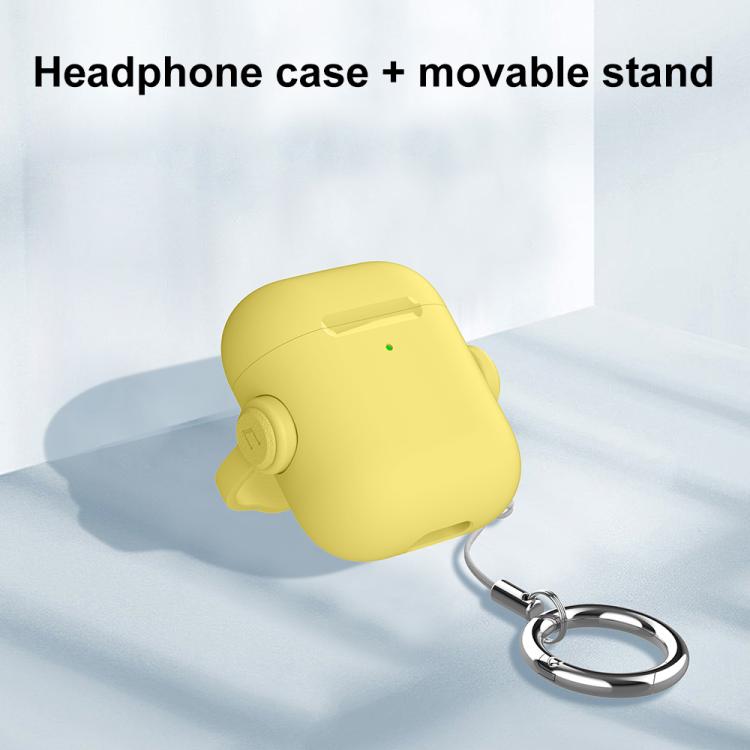 For AirPods 4 XDcase Music Boy Macaron Earbud Case with Ring Buckle