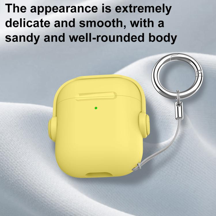 For AirPods 4 XDcase Music Boy Macaron Earbud Case with Ring Buckle