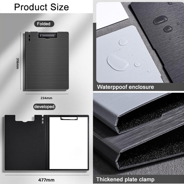 A4 Horizontal Foldable File Board