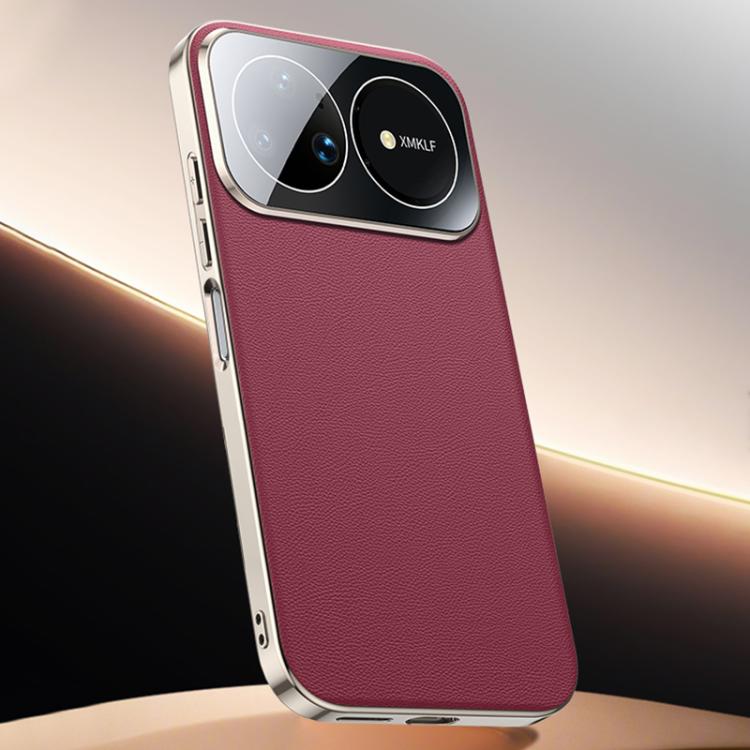 For Huawei nova 15 Ultra Premium Vegan Leather Skin Feel Cooling Phone Case