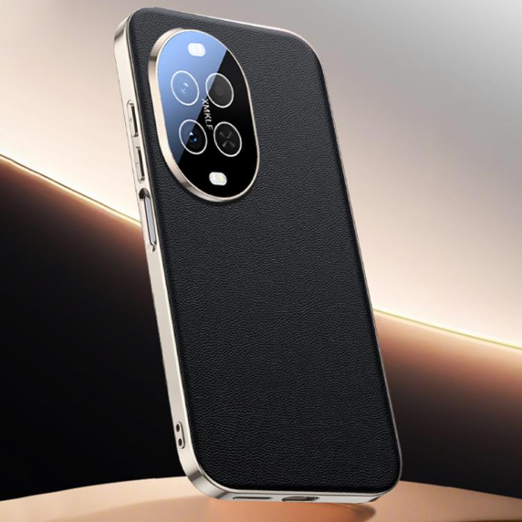 For Huawei nova 15 Premium Vegan Leather Skin Feel Cooling Phone Case