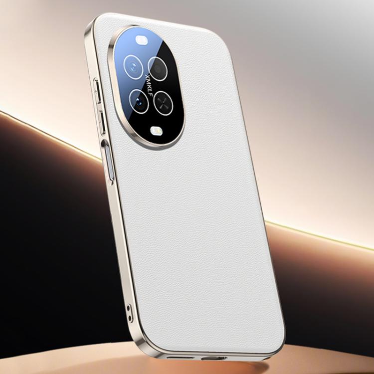 For Huawei nova 15 Premium Vegan Leather Skin Feel Cooling Phone Case