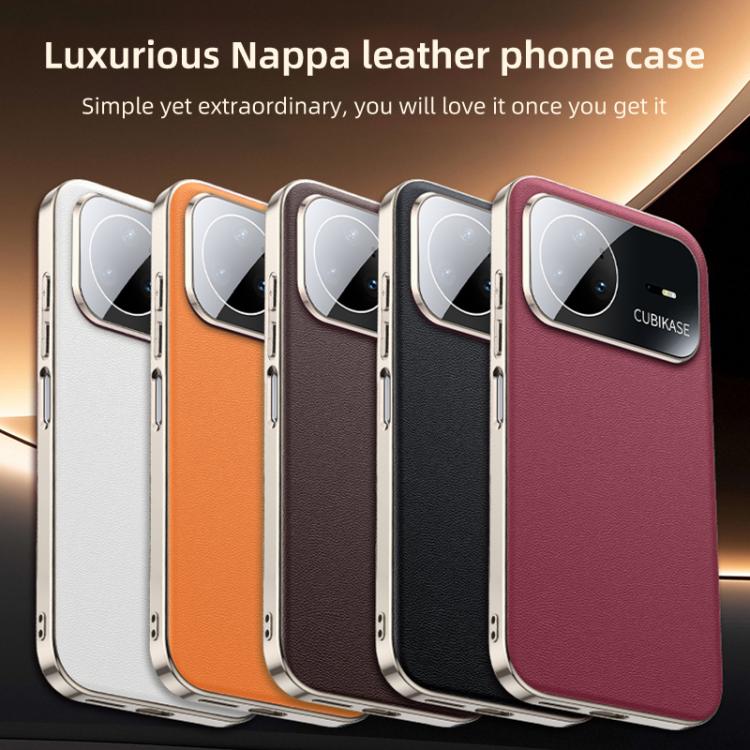 For Huawei nova 15 Premium Vegan Leather Skin Feel Cooling Phone Case