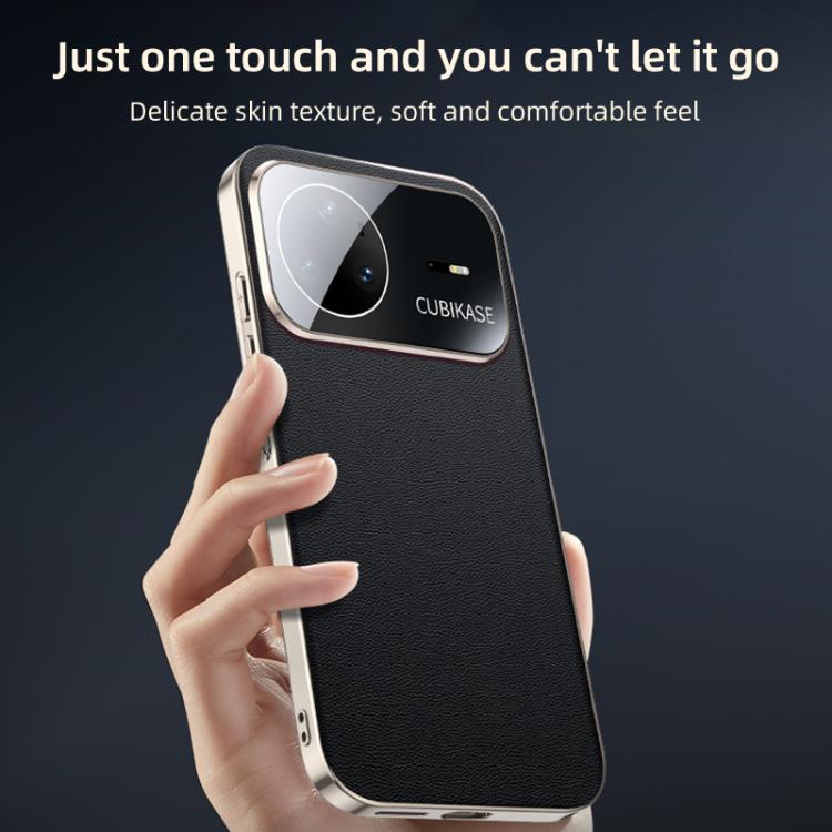For Huawei nova 15 Pro Premium Vegan Leather Skin Feel Cooling Phone Case