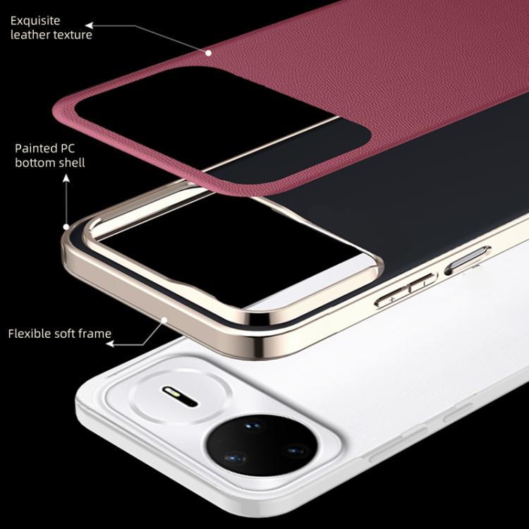 For Huawei nova 15 Pro Premium Vegan Leather Skin Feel Cooling Phone Case