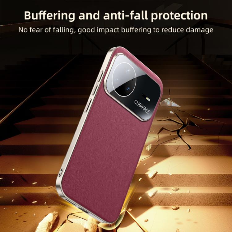 For Huawei nova 15 Premium Vegan Leather Skin Feel Cooling Phone Case