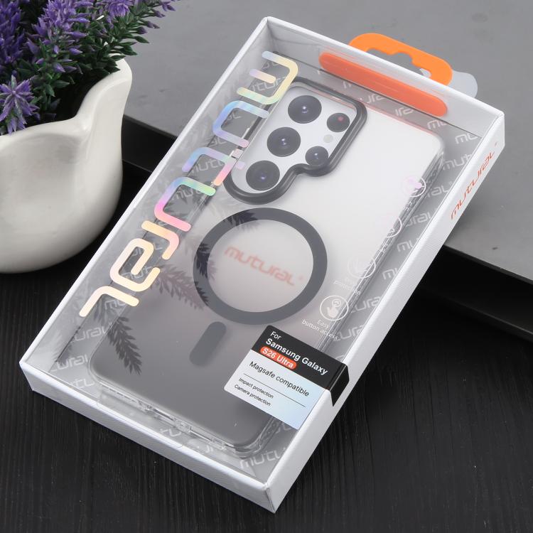 For Samsung Galaxy S26 Ultra 5G Mutural Ice Series MagSafe Gradient Matte PC Hybrid TPU Phone Case